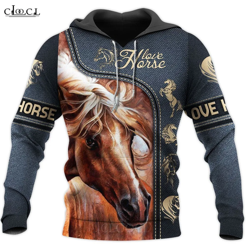 CLOOCL Love Horse Pullover Hoodies Newest Popular Animal 3D Print Men Clothing Women Casual Streetwear Harajuku Hoodie
CLOOCL Love Horse Pullover Hoodies Newest Popular Animal 3D Print Men Clothing Women Casual Streetwear Harajuku Hoodie