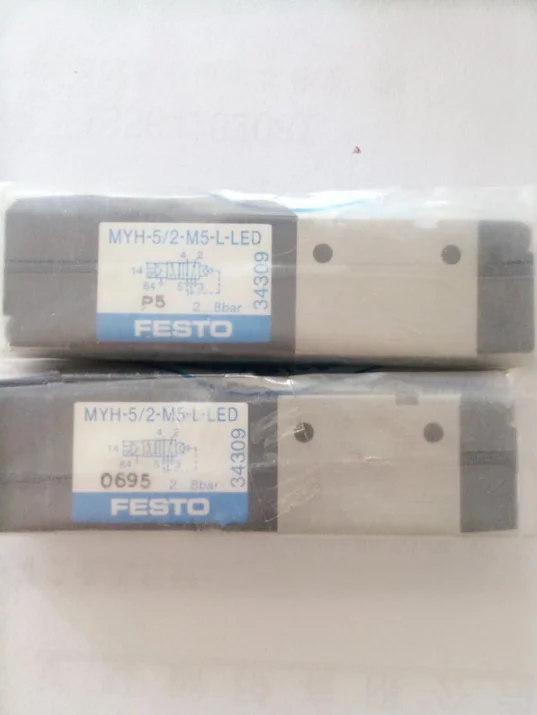 1PCS Festo MYH-5/2-M5L-LED 34309 Solenoid Valve -New | Безопасность и защита