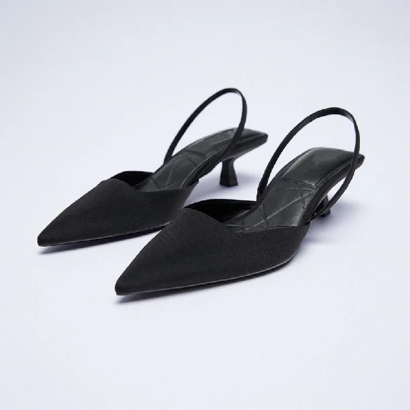 ZAR 2021 Summer New Single Shoes Women Brethable Fashion Pointed Toe High Heels Sexy Stiletto Muller Sandals And Slippers Women
ZAR 2021 Summer New Single Shoes Women Brethable Fashion Pointed Toe High Heels Sexy Stiletto Muller Sandals And Slippers Women