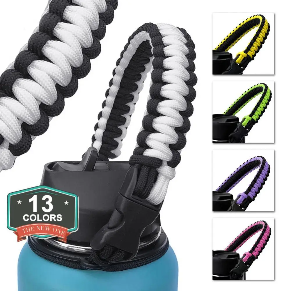 40%HOTWater Bottle Safety Ring Strap Rope Handle Carrier for HydroS1 Flask Wide Mouth
40%HOTWater Bottle Safety Ring Strap Rope Handle Carrier for HydroS1 Flask Wide Mouth