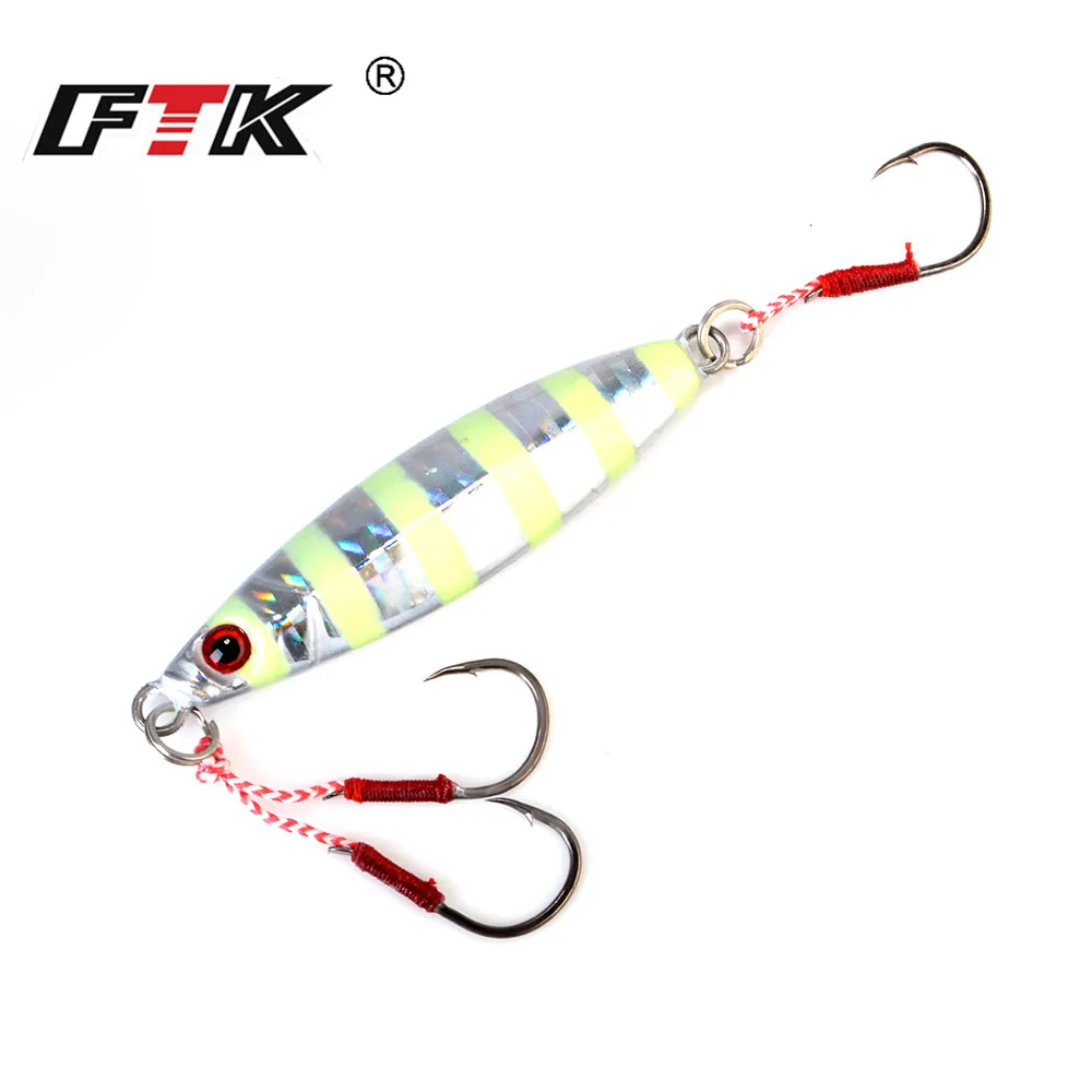 20/30/40/50g Luminous Slow Jigging Sardine Metal Hard Fishing Lure 57-78mm Micro Jig Sea Boat Fishing Bait With Assist Hook
20/30/40/50g Luminous Slow Jigging Sardine Metal Hard Fishing Lure 57-78mm Micro Jig Sea Boat Fishing Bait With Assist Hook