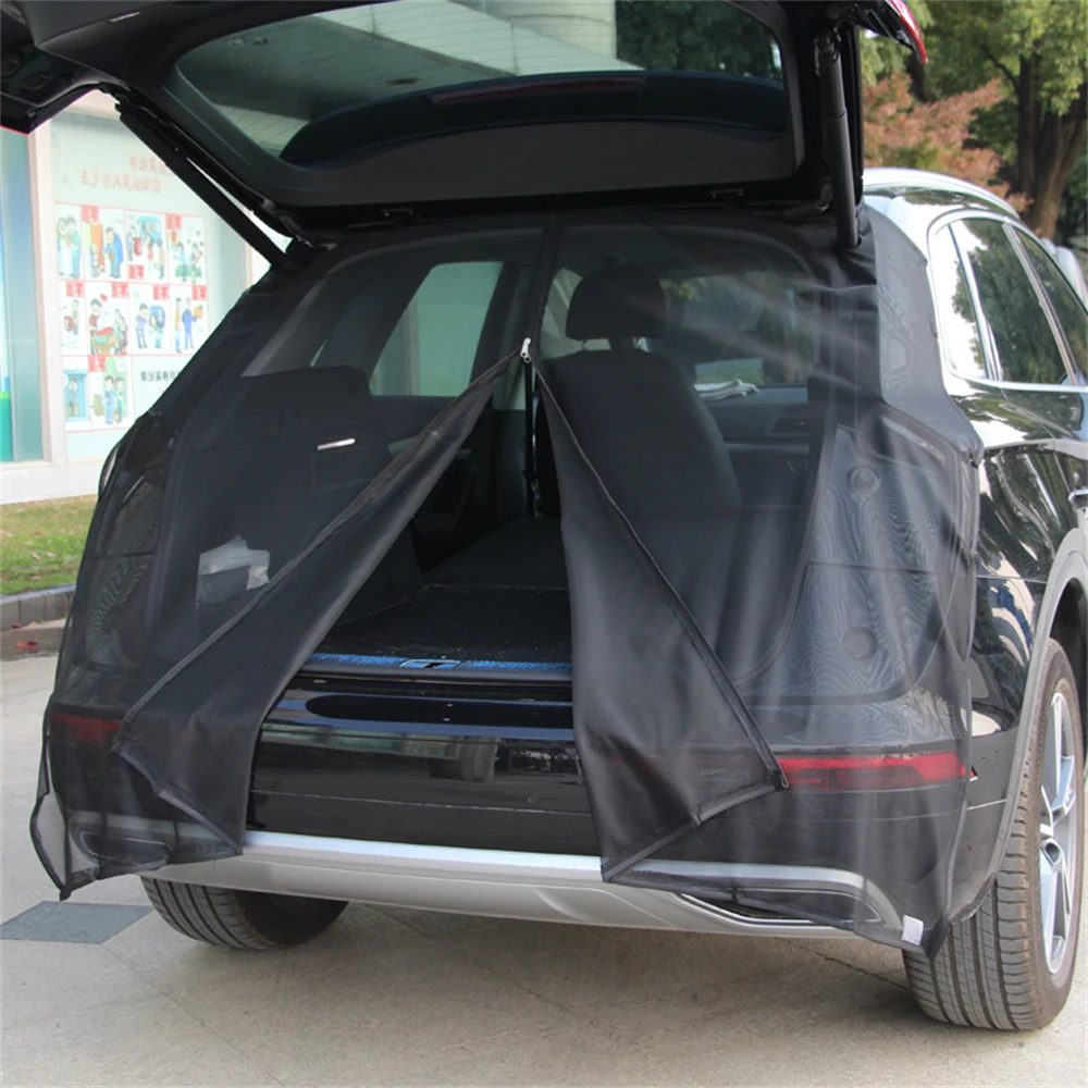 Car Trunk Sunshade Cover Anti-mosquito Anti-flying Insects Curtains Outdoor Camping UV Protector SUV Tail Door Mosquito Net
Car Trunk Sunshade Cover Anti-mosquito Anti-flying Insects Curtains Outdoor Camping UV Protector SUV Tail Door Mosquito Net