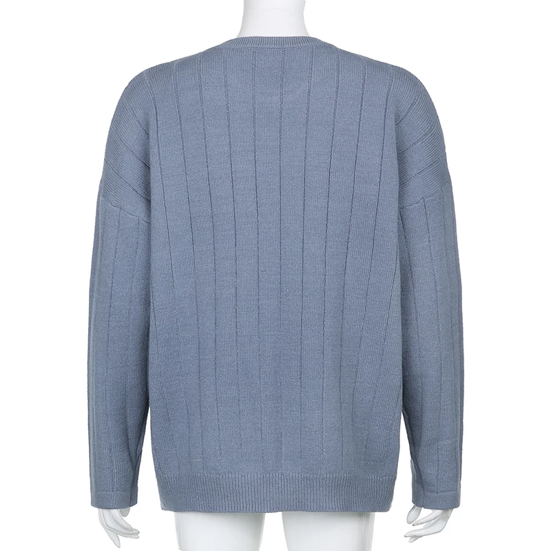 HEYounGIRL Striped V Neck Oversized Sweater Women Casual Loose Knitted Jumper Ladies Preppy Style Vintage Korean Knitwear Autumn
HEYounGIRL Striped V Neck Oversized Sweater Women Casual Loose Knitted Jumper Ladies Preppy Style Vintage Korean Knitwear Autumn
