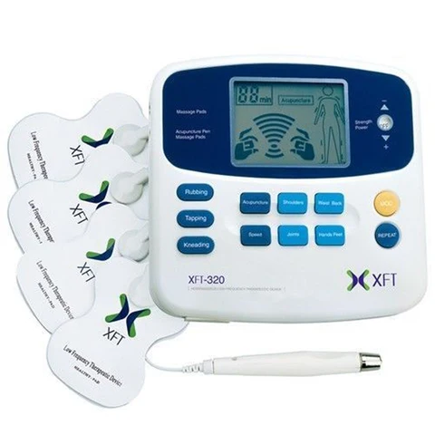 Аппарат для акупунктуры, двойной аппарат для десятки, XFT-320, с цифровым накладным блоком, устройство для снятия боли в теле и ногах