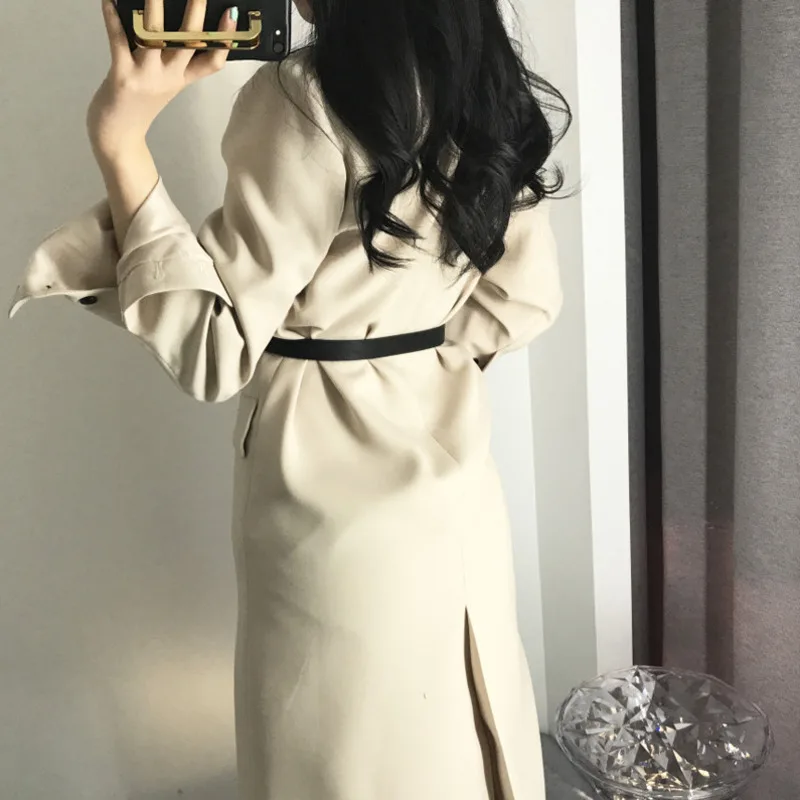 New Spring Autumn 2020 Korea Style Full Sleeve Turn-down Collar Single Breasted With Sashes Slim Women Coat Z743
New Spring Autumn 2020 Korea Style Full Sleeve Turn-down Collar Single Breasted With Sashes Slim Women Coat Z743