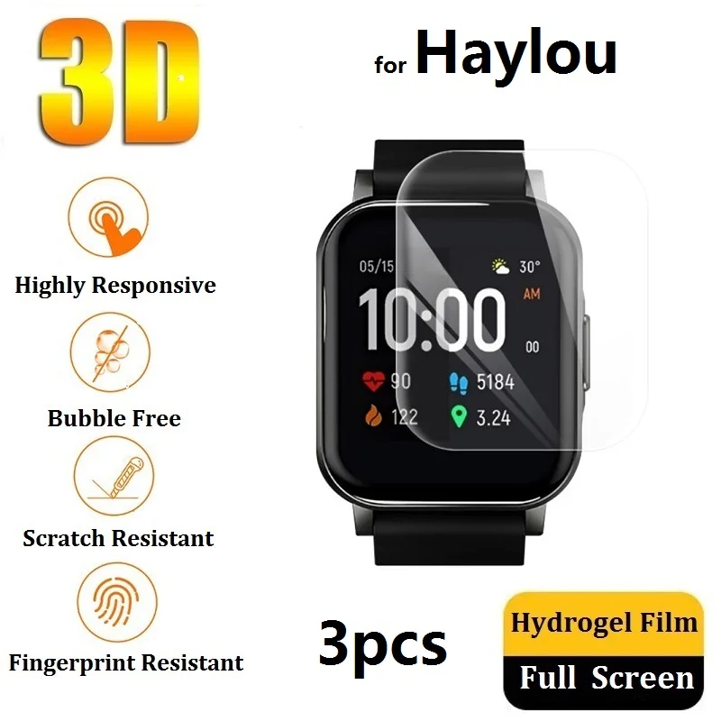 3d Защитная пленка для экрана для Haylou LS02 LS01 Haylou Solar LS05 (не стекло) Гидрогелевая Защитная пленка 
3d Защитная пленка для экрана для Haylou LS02 LS01 Haylou Solar LS05 (не стекло) Гидрогелевая Защитная пленка