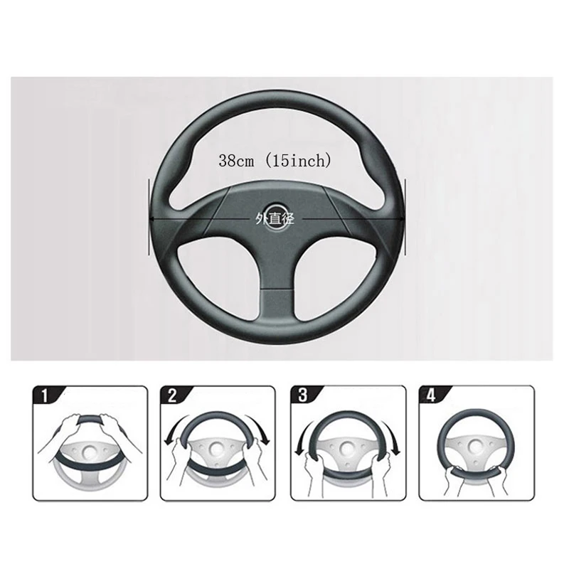 Plush Warm Car Steering Wheel Cover Artificial Fur for vw passat b3 b5 b5.5 b6 b7 b8 cc 3c 3bg variant polo 9n 6r sedan touareg |
