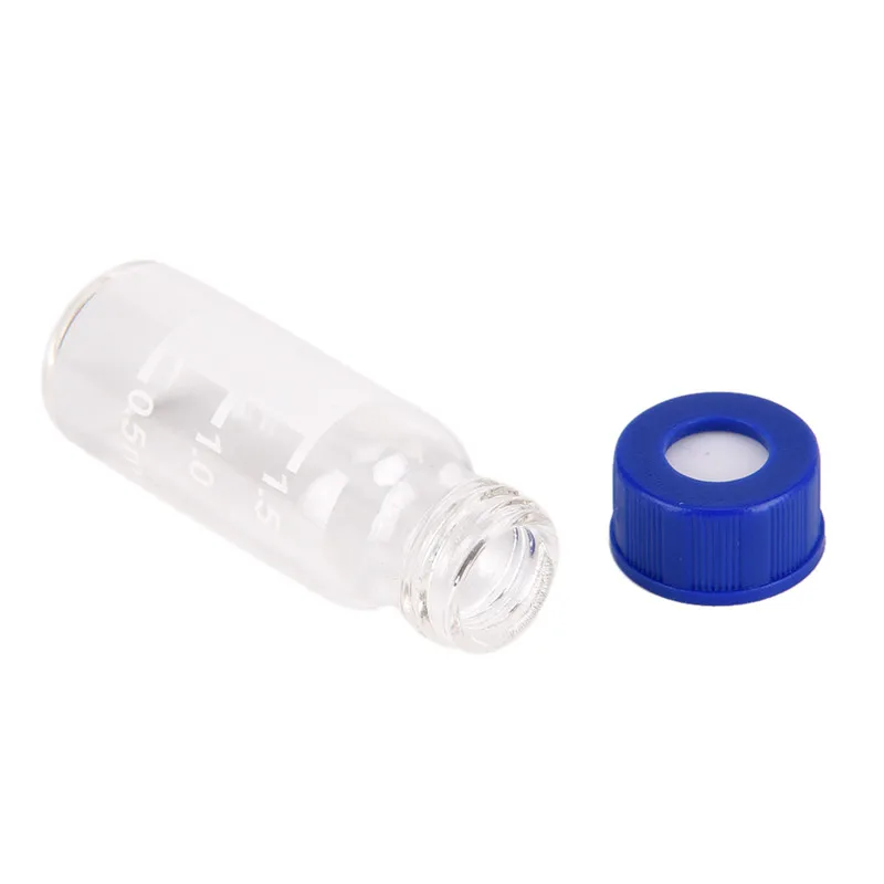 5 шт. прозрачная пластиковая крышка градуированная круглая стеклянная бутылка