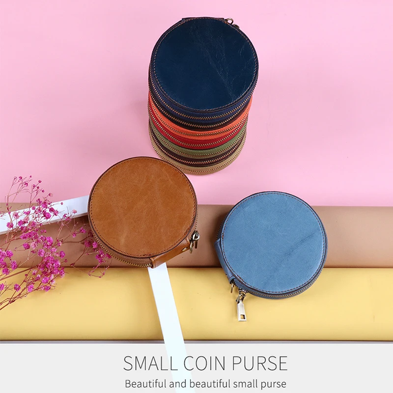 Lady Wristlet Handbags Women Coin Purse Genuine Leather Zipper Coin Wallet Circular Key Holder Small Money Bag Round Coin Purse
Lady Wristlet Handbags Women Coin Purse Genuine Leather Zipper Coin Wallet Circular Key Holder Small Money Bag Round Coin Purse