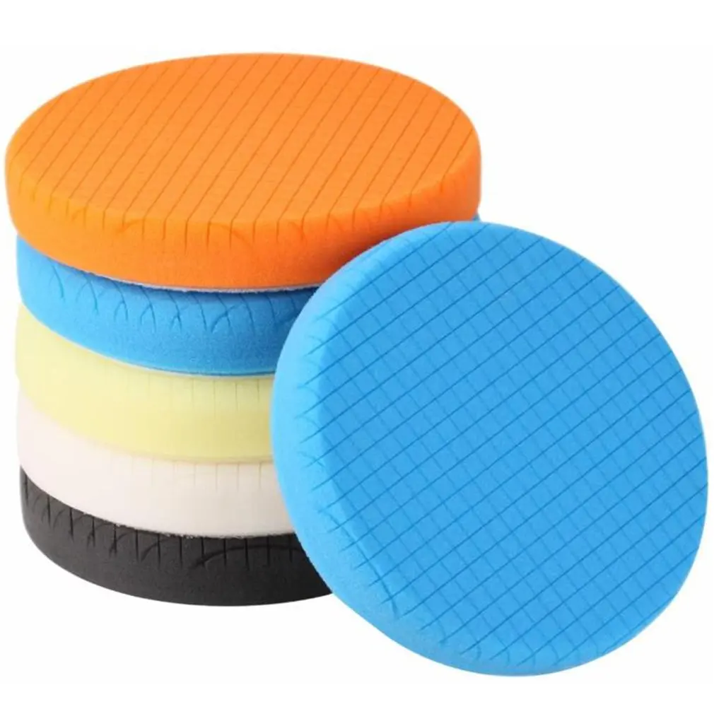 5pcs Car Polishing Disc 6 Inch Self-Adhesive Buffing Waxing Sponge Wool Wheel Polishing Pad For Car Polisher Drill Adapter
5pcs Car Polishing Disc 6 Inch Self-Adhesive Buffing Waxing Sponge Wool Wheel Polishing Pad For Car Polisher Drill Adapter
