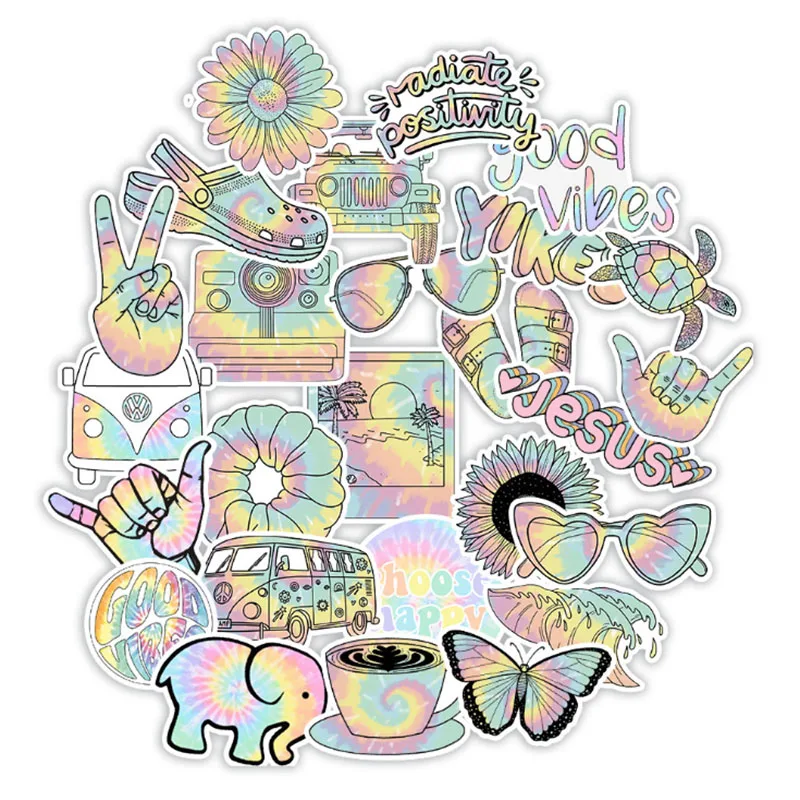 50 pcs Gradual change Graffiti Waterproof Skateboard Travel Suitcase Phone Laptop Luggage Stickers Cute Kids Girl Toys
50 pcs Gradual change Graffiti Waterproof Skateboard Travel Suitcase Phone Laptop Luggage Stickers Cute Kids Girl Toys