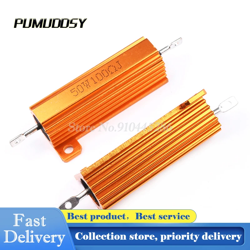 RX24 50W 300R 300RJ Metal Aluminum Case High Power Resistor Golden Metal Shell Case Heatsink Resistance Resistor 300 ohm 50w 
RX24 50W 300R 300RJ Metal Aluminum Case High Power Resistor Golden Metal Shell Case Heatsink Resistance Resistor 300 ohm 50w