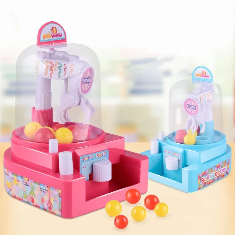 Children's Simulation Small Catching Candy Clips Machine Interactive Manual Mini Educational Toys Boys Girls Desktop Toys
Children's Simulation Small Catching Candy Clips Machine Interactive Manual Mini Educational Toys Boys Girls Desktop Toys