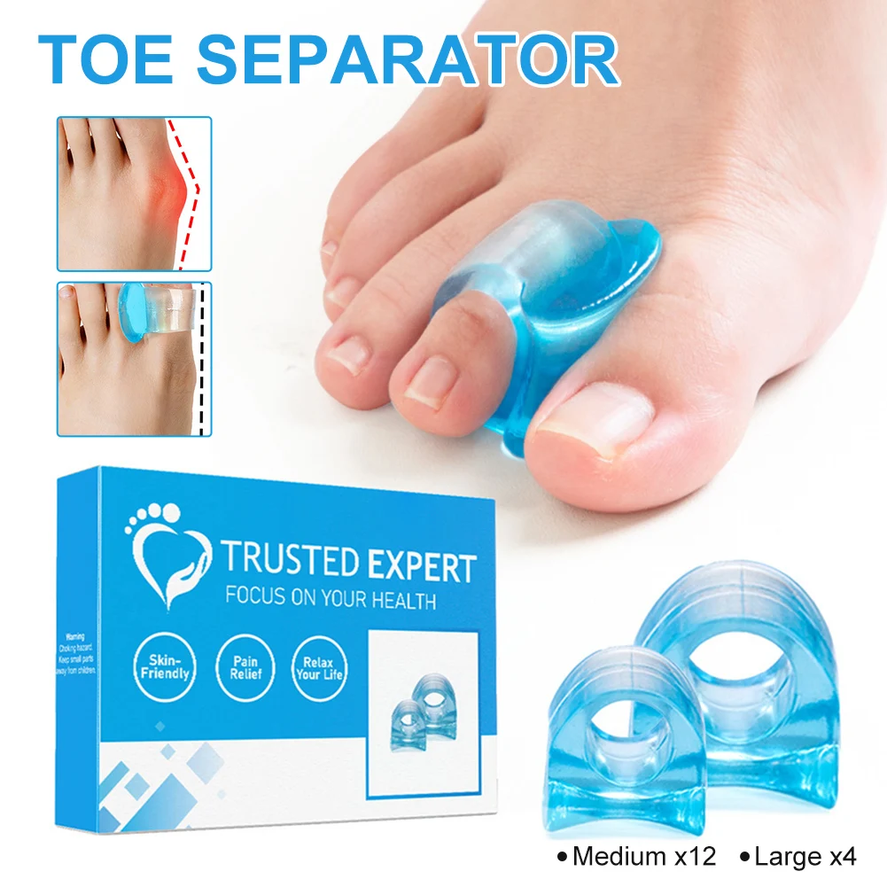 Protect toes Toe Separators Foot Corrector and Spacer Pain Relief for Bunions Hammer Toe Foot Straightener for Men Women
Protect toes Toe Separators Foot Corrector and Spacer Pain Relief for Bunions Hammer Toe Foot Straightener for Men Women