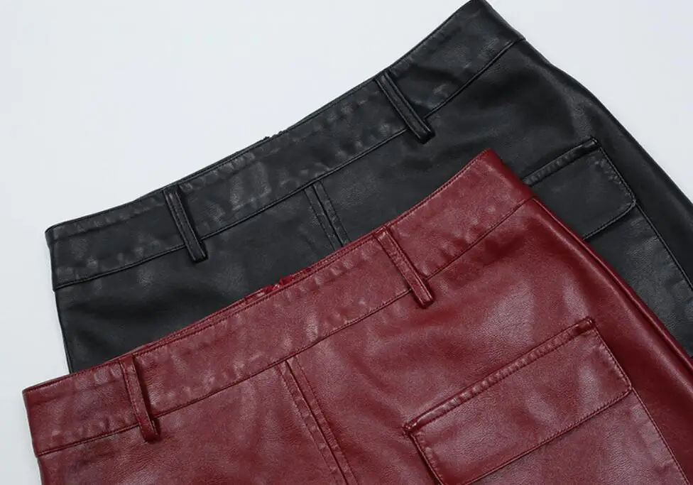 2020 autumn Winter Lady Fashion Office Pu Leather Skirt female High Waisted Slim Knee Length Pencil Skirts plus size 4xl r1680
2020 autumn Winter Lady Fashion Office Pu Leather Skirt female High Waisted Slim Knee Length Pencil Skirts plus size 4xl r1680