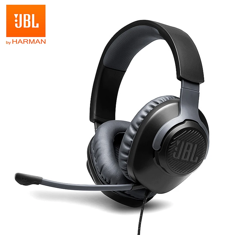 

JBL Quantum 100 Wired Headphone Gaming Headset with Mic Foldable Gaming Earphone for PlayStation/Nintendo Switch/iPhone/ Mac//VR