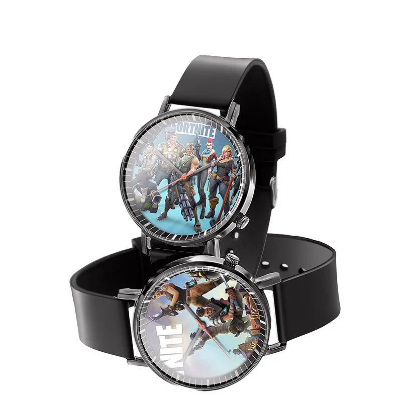 2021 NEW Fortnite Original Watch Casual Leather Belt Game Figure Watches Simple Men's Quartz Clock Dress Wristwatches Kids Gifts
2021 NEW Fortnite Original Watch Casual Leather Belt Game Figure Watches Simple Men's Quartz Clock Dress Wristwatches Kids Gifts