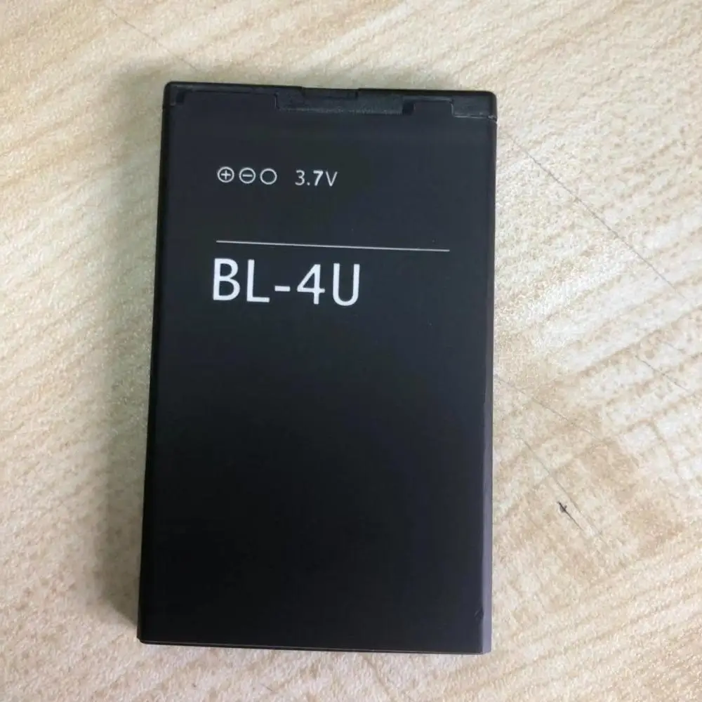 5 шт./лот 1000 мАч сменные батареи высокой емкости BL 4U батарея для Nokia 5330XM/C5 03/E66/E75/X7 500