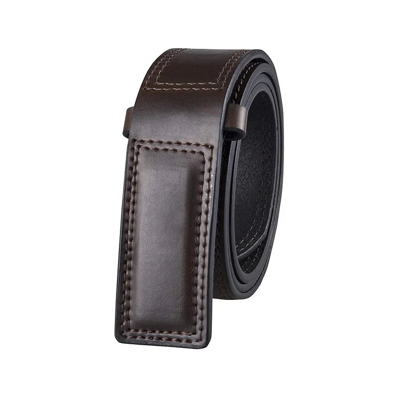 Straight new men's belt headless trouser belt hot selling leisure leather mechanical belt multicolor
Straight new men's belt headless trouser belt hot selling leisure leather mechanical belt multicolor