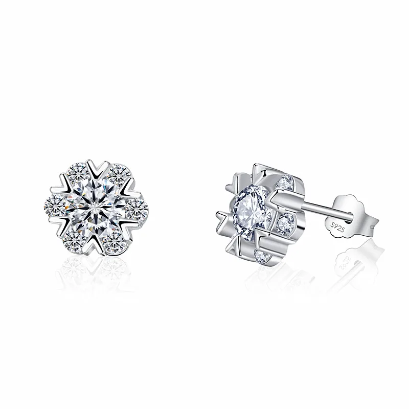 DAIMI Real 0.5 Carat D Color Moissanite Stud Earrings 925 Sterling Silver Gemstones Fine Jewelry For Women Gift
DAIMI Real 0.5 Carat D Color Moissanite Stud Earrings 925 Sterling Silver Gemstones Fine Jewelry For Women Gift