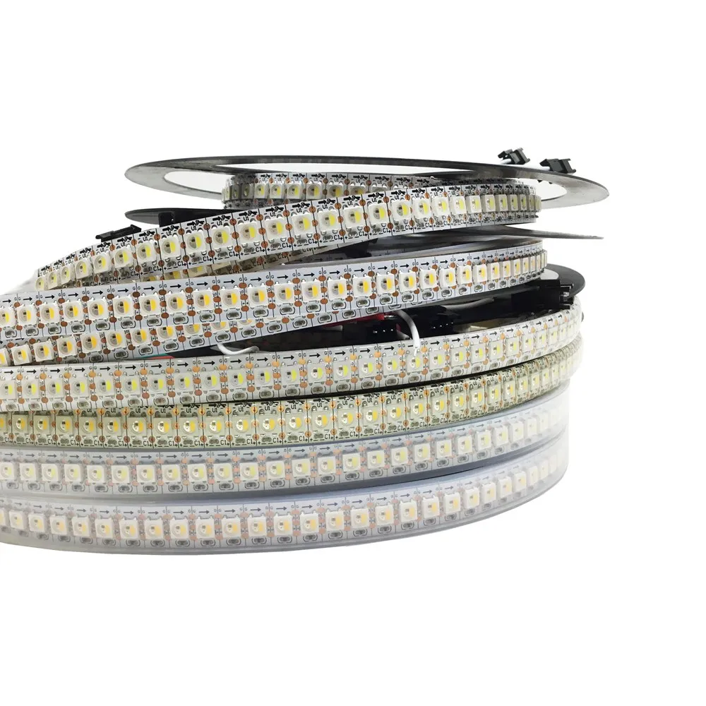 Led Strip SK6812(Similar WS2812B) RGBW 4 In 1 30/60/144Leds/Pixels/m Individual Addressable IC Led Lights IP30/IP65/IP67 DC5V
Led Strip SK6812(Similar WS2812B) RGBW 4 In 1 30/60/144Leds/Pixels/m Individual Addressable IC Led Lights IP30/IP65/IP67 DC5V