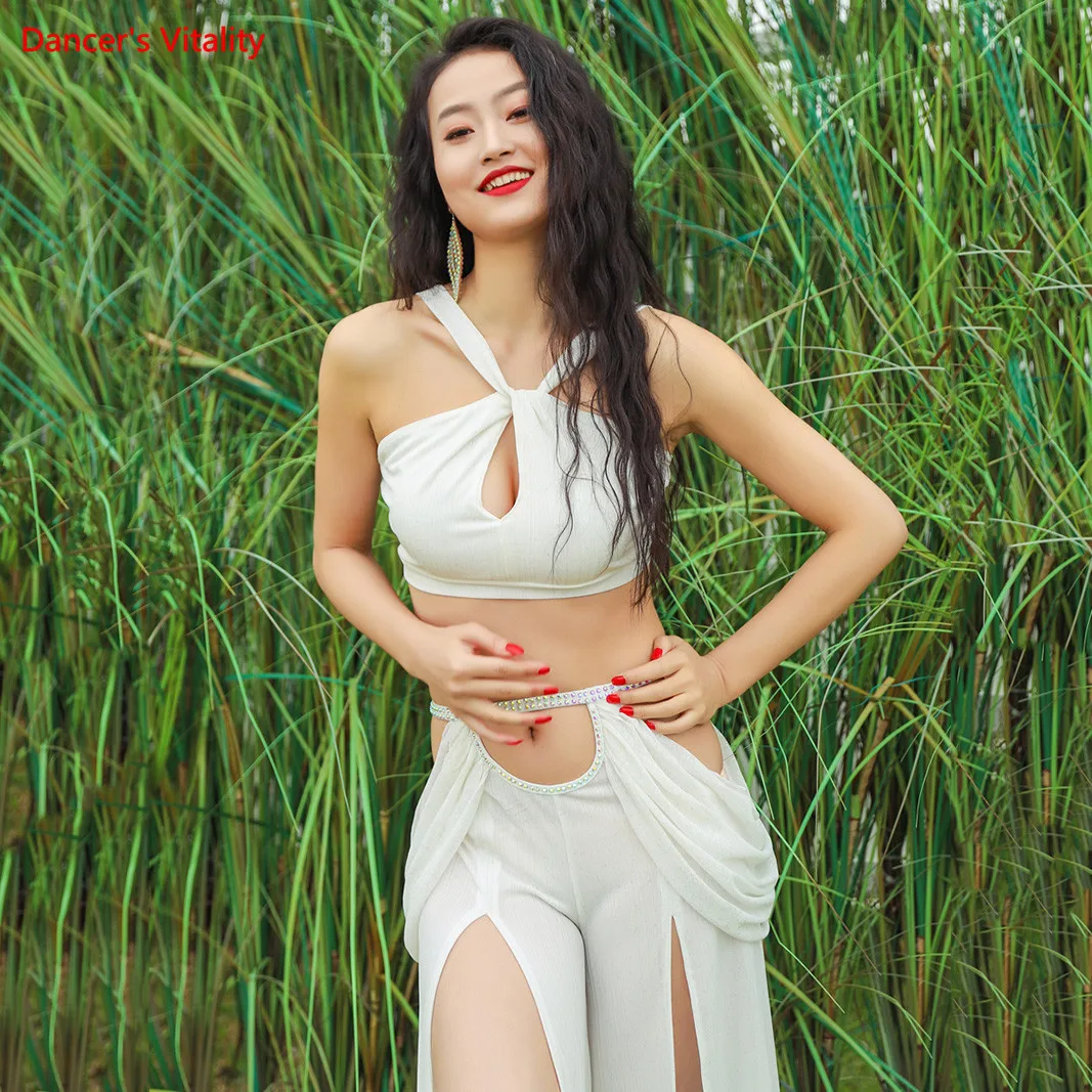 Women's Belly Dance Dance Suit Practice Clothes New Sexy Hollow Split Long Skirt+Top Bellydance Set Suit
Women's Belly Dance Dance Suit Practice Clothes New Sexy Hollow Split Long Skirt+Top Bellydance Set Suit