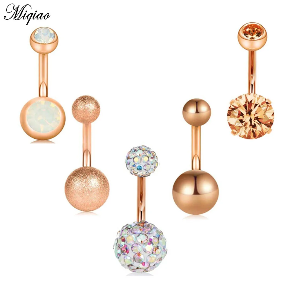 Miqiao Stainless Steel Round Models 5 Sets of Navel Nails Navel Dance New Body Puncture Umbilical Ornament Gift
Miqiao Stainless Steel Round Models 5 Sets of Navel Nails Navel Dance New Body Puncture Umbilical Ornament Gift