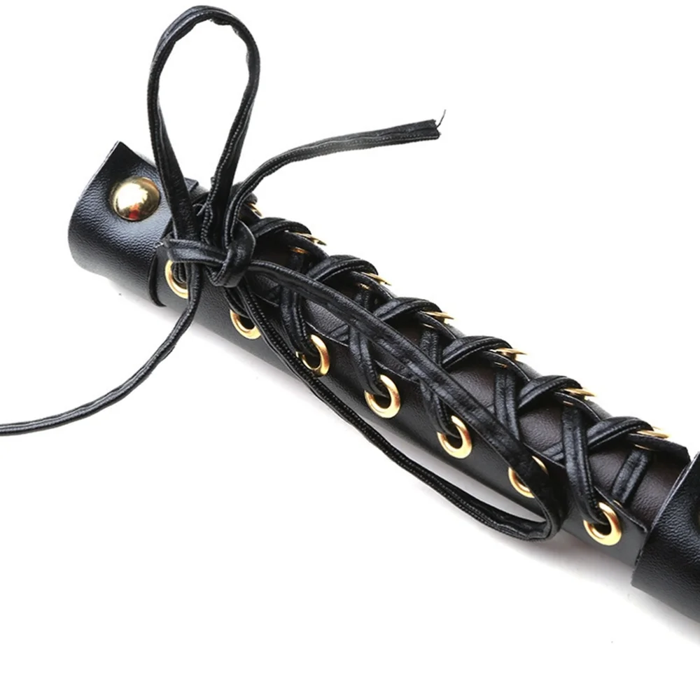 Bull Whip Soft Leather and Suede Braided Tails Equestrian Horse Sport Whips (Black)
Bull Whip Soft Leather and Suede Braided Tails Equestrian Horse Sport Whips (Black)
