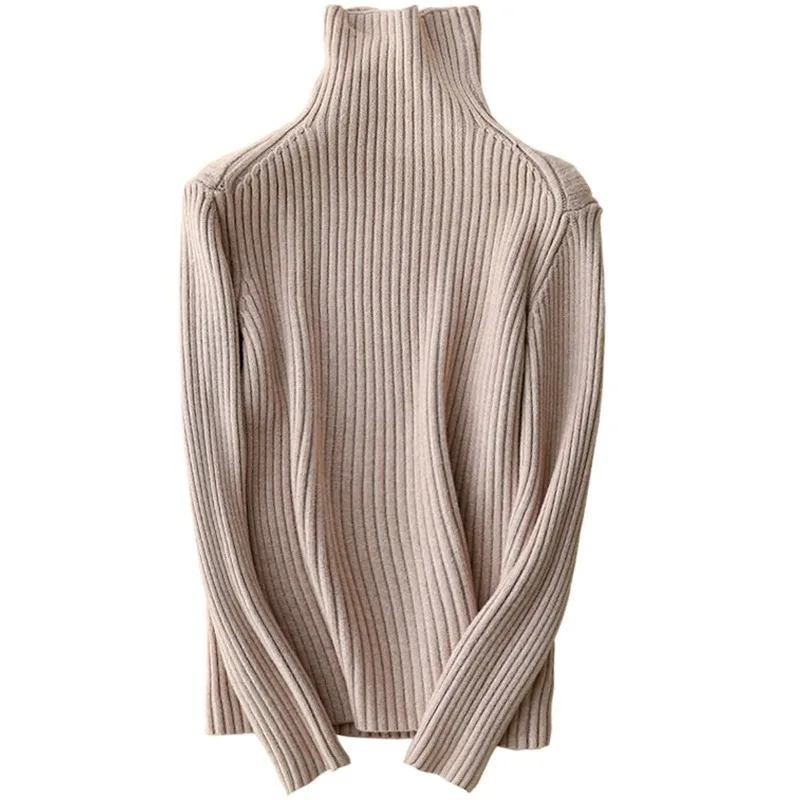 GOOHOJIO Winter Women Knitted Turtleneck Sweater 2020 Fall Casual Slim Sweaters Pullover Womens Long Sleeve Elasticity Sweater
GOOHOJIO Winter Women Knitted Turtleneck Sweater 2020 Fall Casual Slim Sweaters Pullover Womens Long Sleeve Elasticity Sweater