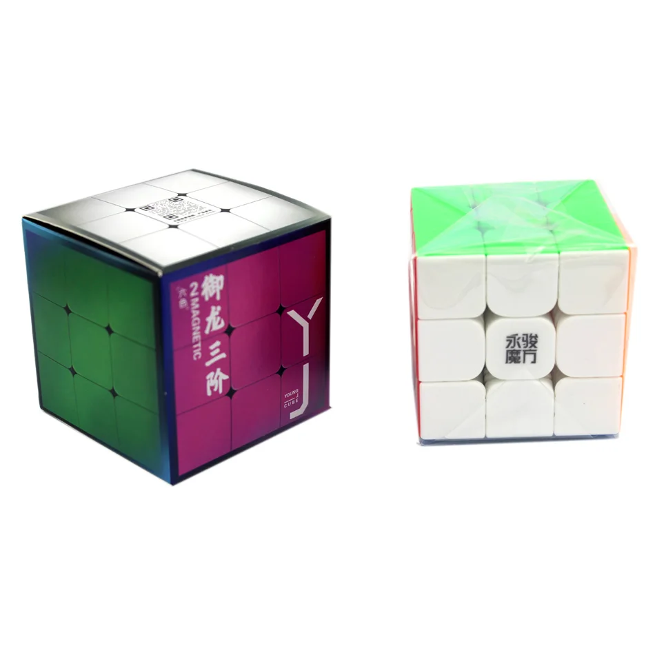 

YJ YuLong 2M V2 M 3x3x3 Magnetic Magic Cube YongJun Magnets Puzzle Speed Cubes Educational 3x3 Cubo Magico Toys For Children