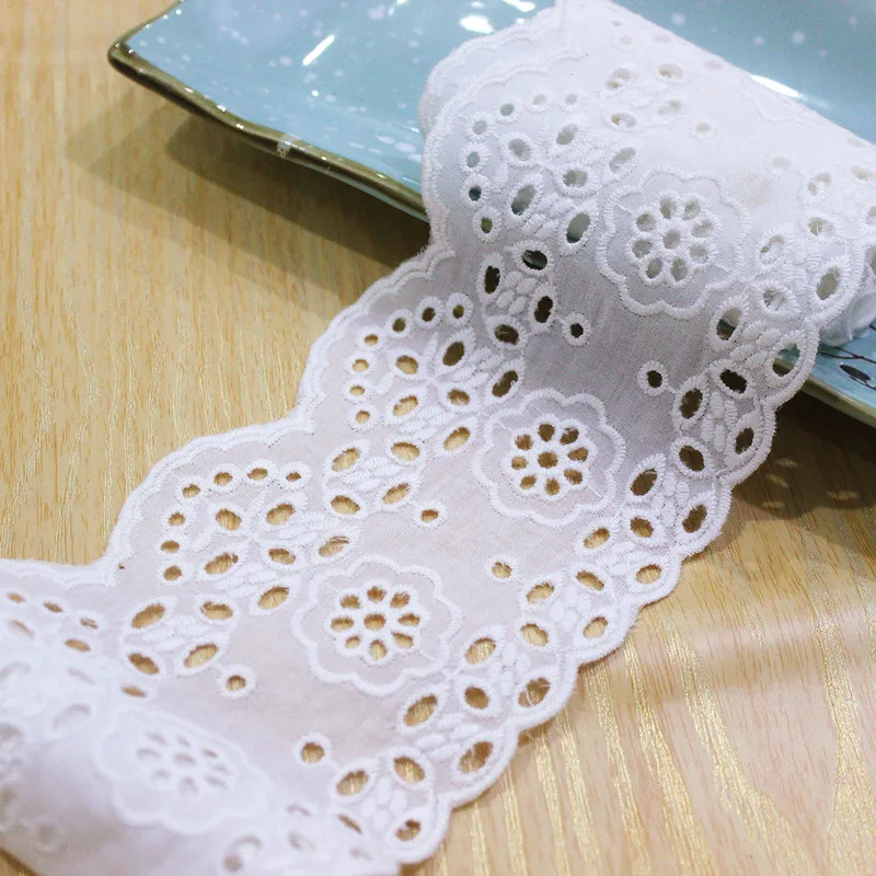 New Product Hollow Flower 9CM Wide Lace Trim DIY Textile Accessories Garment Lace VQX153845
New Product Hollow Flower 9CM Wide Lace Trim DIY Textile Accessories Garment Lace VQX153845