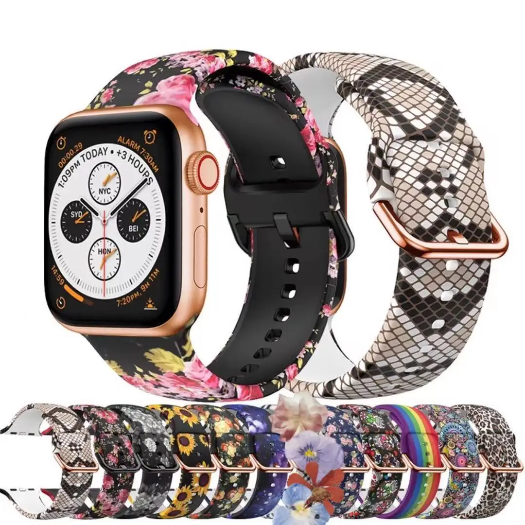 Color buckle Silicone strap for apple watch band 42mm 38mm 44mm 40mm bracelet belt for iwatch series 6 5 4 3 SE accessories
Color buckle Silicone strap for apple watch band 42mm 38mm 44mm 40mm bracelet belt for iwatch series 6 5 4 3 SE accessories