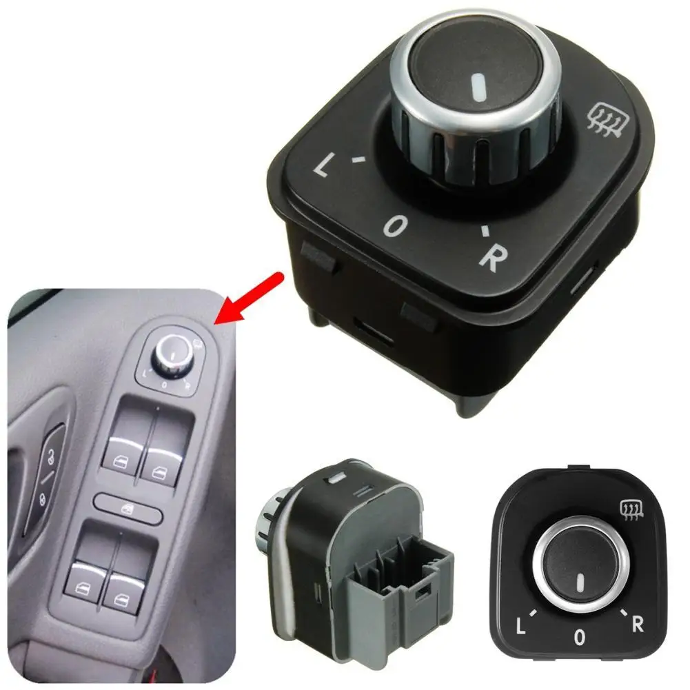 Car Side Mirror Adjust Knob Switch for Golf GTI MK5 MK6 Passat B6 3C Rabbit еали инеѬеѬа авомобилне оваѬ
Car Side Mirror Adjust Knob Switch for Golf GTI MK5 MK6 Passat B6 3C Rabbit еали инеѬеѬа авомобилне оваѬ