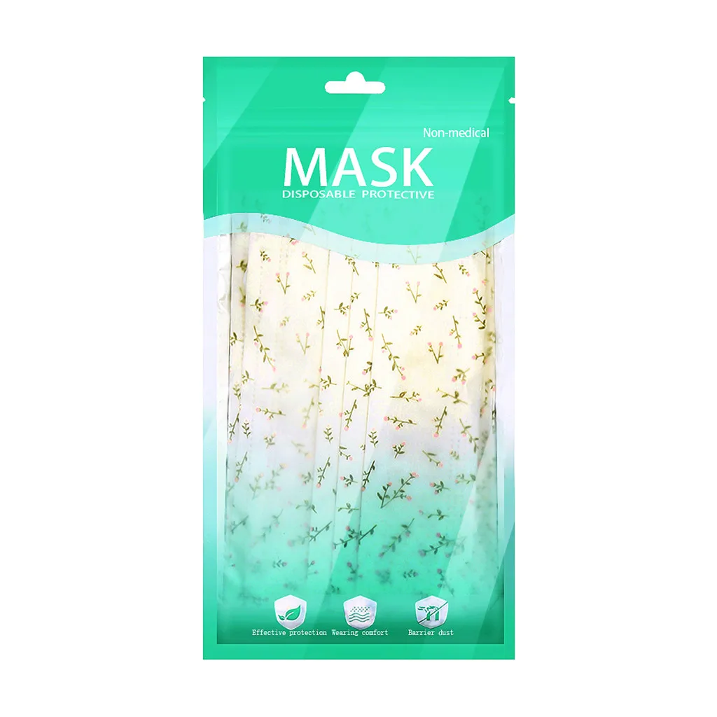 10-100PCS Disposable Non-woven Face Mask Fashion Adult Floral Print 3 Layer Mask Filter Masks Face Mask Print Mouth Mascaras
10-100PCS Disposable Non-woven Face Mask Fashion Adult Floral Print 3 Layer Mask Filter Masks Face Mask Print Mouth Mascaras