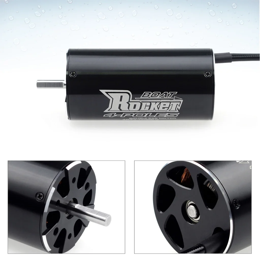 Двигатель бесщеточный Surpass Hobby Rocket 4082 930KV 1120KV 1600KV 1900 4-полюсный для катамарана M41