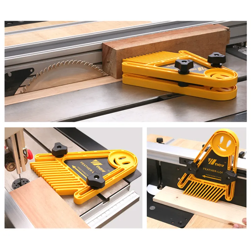 Multi-purpose Feather Loc Board Double Featherboards Miter Gauge Slot Woodworking Tools for Engraving Machine Circular Saw Table
Multi-purpose Feather Loc Board Double Featherboards Miter Gauge Slot Woodworking Tools for Engraving Machine Circular Saw Table