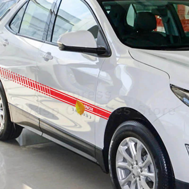 2pcs Car Side Stripes Skirts Sticker For Chevrolet Equinox Self Adhesive Car Stickers Car Racing Side Door Decals
2pcs Car Side Stripes Skirts Sticker For Chevrolet Equinox Self Adhesive Car Stickers Car Racing Side Door Decals