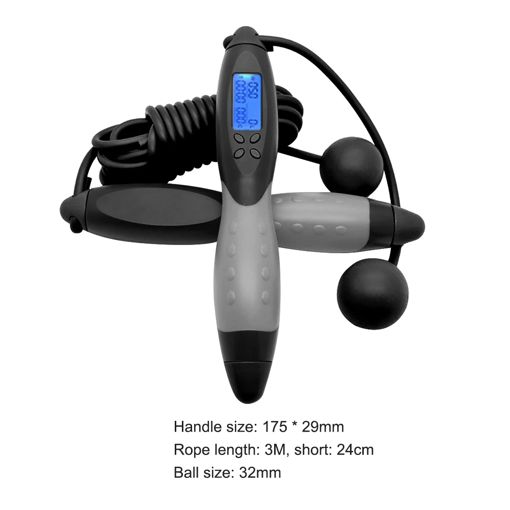 Cordless Jump Ropes Smart Electronic Digital wireless Skip Rope Calorie Consumption Fitness Body Building Exercise Jumping Rope
Cordless Jump Ropes Smart Electronic Digital wireless Skip Rope Calorie Consumption Fitness Body Building Exercise Jumping Rope