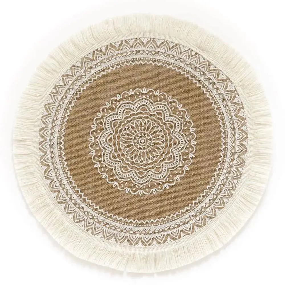 1Pc Round Embroidery/Lace Table Placemat Nordic Style Furniture Mats Placemat Coffee Non-Slip Mat Cup Heat Insulation Decor M4C7
1Pc Round Embroidery/Lace Table Placemat Nordic Style Furniture Mats Placemat Coffee Non-Slip Mat Cup Heat Insulation Decor M4C7
