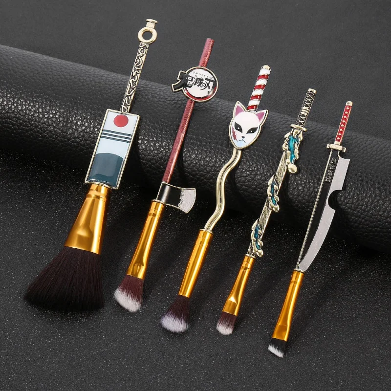 5pcs/Set Makeup Brush Anime Demon Slayer Makeup Brush Tool Face Cosmetic Powder Highlight Blending Eyebrow Eyeshadow Brush Kit
5pcs/Set Makeup Brush Anime Demon Slayer Makeup Brush Tool Face Cosmetic Powder Highlight Blending Eyebrow Eyeshadow Brush Kit