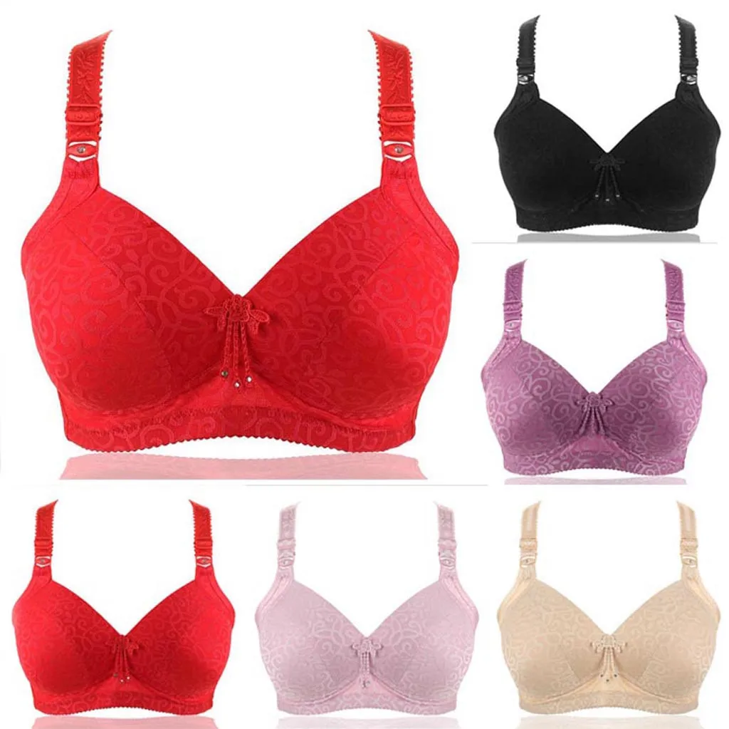 New large size lingerie multicolor ladies sexy lingerie bras gather comfortably underwireless underwear Wire Free Bra 40*
New large size lingerie multicolor ladies sexy lingerie bras gather comfortably underwireless underwear Wire Free Bra 40*