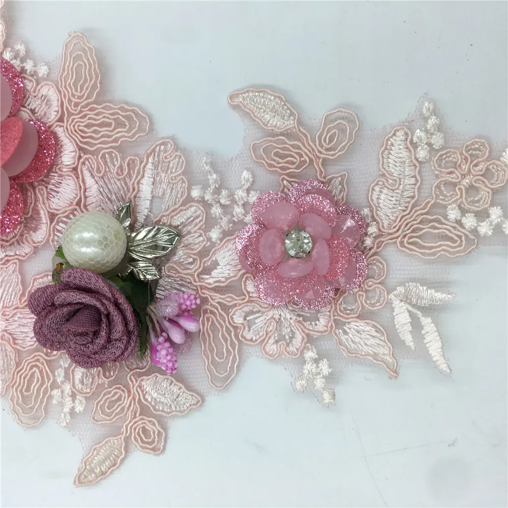 Embroidery Sewing Applique 3D Flower Lace Collar ABS Pearl DIY Lace Fabric Decoration Neckline Dress Accessories Scrapbook
Embroidery Sewing Applique 3D Flower Lace Collar ABS Pearl DIY Lace Fabric Decoration Neckline Dress Accessories Scrapbook