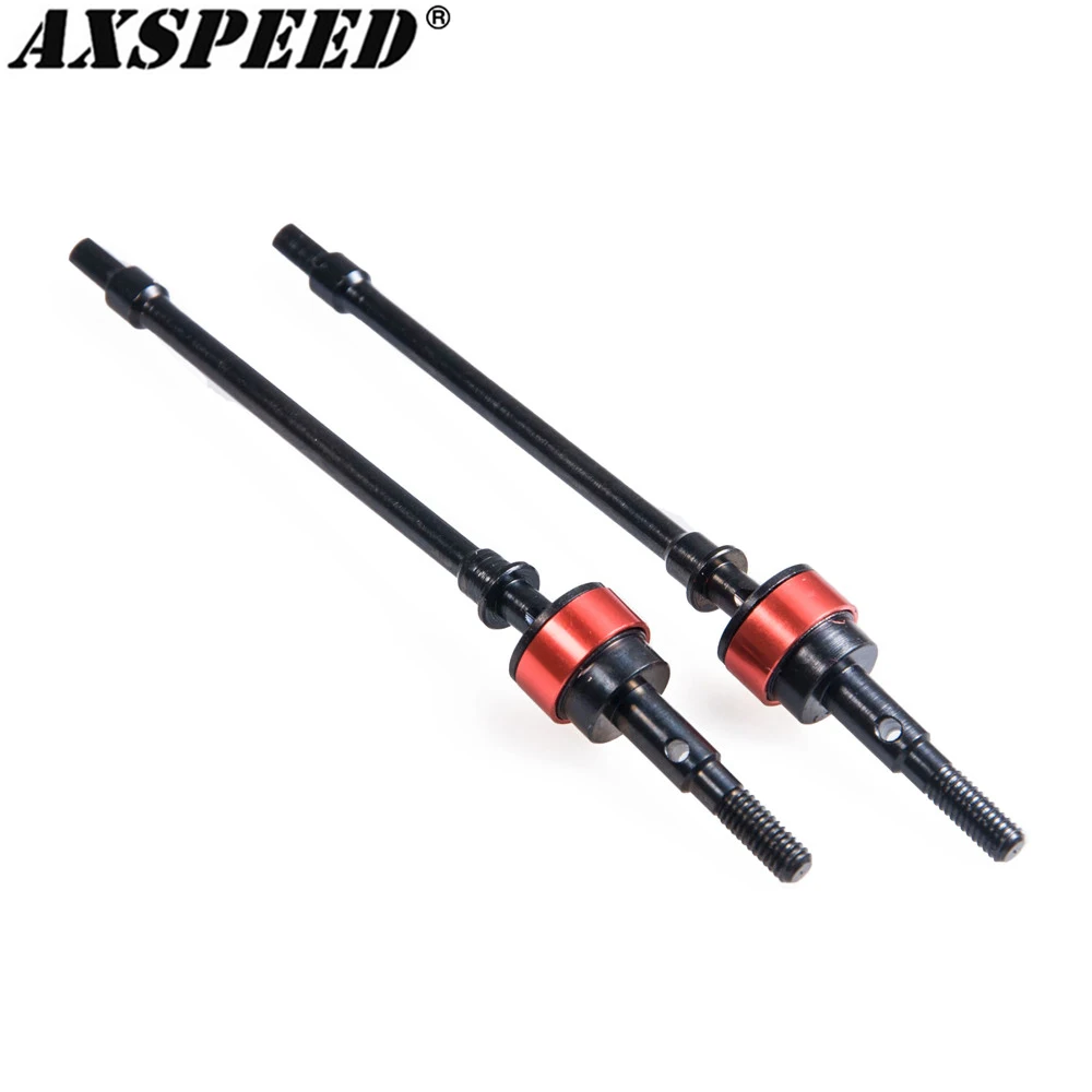 AXSPEED стальная передняя ось CVD приводной вал для 1/10 RC Rock Crawler Car Axial SCX10 приводной вал обновленные части
AXSPEED стальная передняя ось CVD приводной вал для 1/10 RC Rock Crawler Car Axial SCX10 приводной вал обновленные части