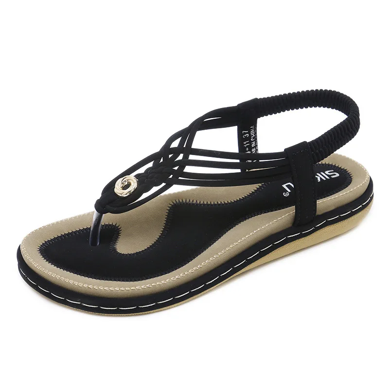 Summer 2021 Fashion Sandals Metal Woven Large Size Casual Wear-resistant Flat Shoes
Summer 2021 Fashion Sandals Metal Woven Large Size Casual Wear-resistant Flat Shoes