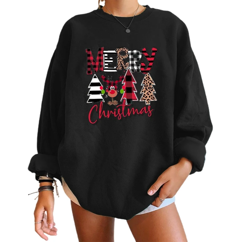 Christmas Pullovers Women Christmas Deer Tree Warm Autumn Long Sleeve Oversized Jumper Top Plus Size
Christmas Pullovers Women Christmas Deer Tree Warm Autumn Long Sleeve Oversized Jumper Top Plus Size