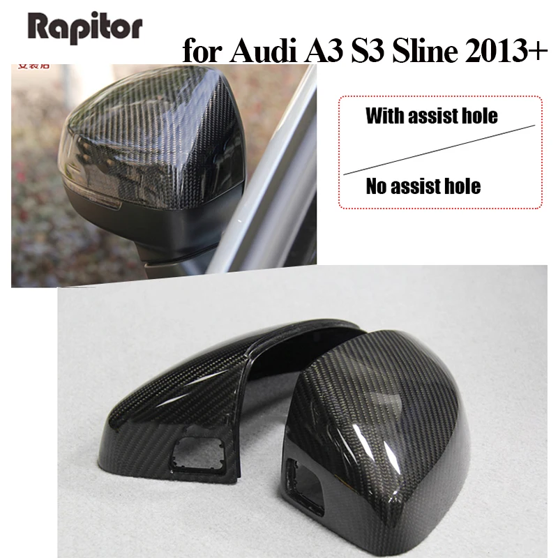 Hi-end High Quality Replacement With Clips Real Carbon Fiber Side Mirror Covers Rearview Mirror Caps For Audi A3 S3 Sline 2013+
Hi-end High Quality Replacement With Clips Real Carbon Fiber Side Mirror Covers Rearview Mirror Caps For Audi A3 S3 Sline 2013+