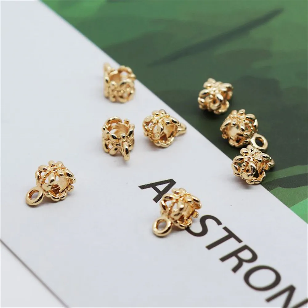 18K copper bag real gold pendant clasp handmade DIY accessories necklace pendant fixed pendant clasp
18K copper bag real gold pendant clasp handmade DIY accessories necklace pendant fixed pendant clasp