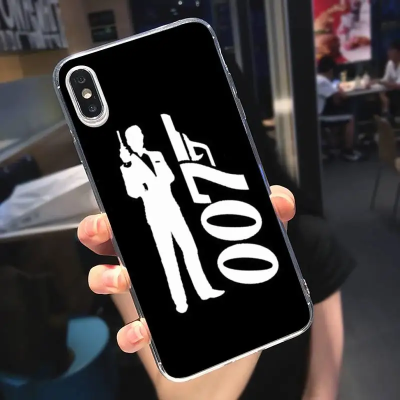 James bond 007 movie Phone Case Transparent for iPhone 6 7 8 11 12 s mini pro X XS XR MAX Plus
James bond 007 movie Phone Case Transparent for iPhone 6 7 8 11 12 s mini pro X XS XR MAX Plus