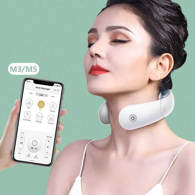 3 Colors Smart Electric Neck and Shoulder Massager APP Control Heating Neck Massager Pain Relief Massage Relaxation Health Care
3 Colors Smart Electric Neck and Shoulder Massager APP Control Heating Neck Massager Pain Relief Massage Relaxation Health Care