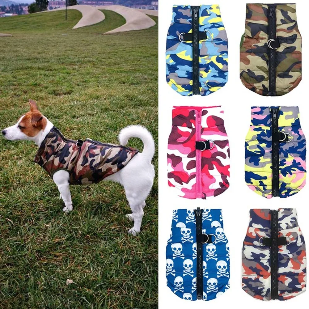 Waterproof Dog Coat Winter Camouflage Puppy Clothes Small Dog Jacket Wram Chihuahua Yorkie Clothing Petshop Ropa Para Perro XS-L
Waterproof Dog Coat Winter Camouflage Puppy Clothes Small Dog Jacket Wram Chihuahua Yorkie Clothing Petshop Ropa Para Perro XS-L